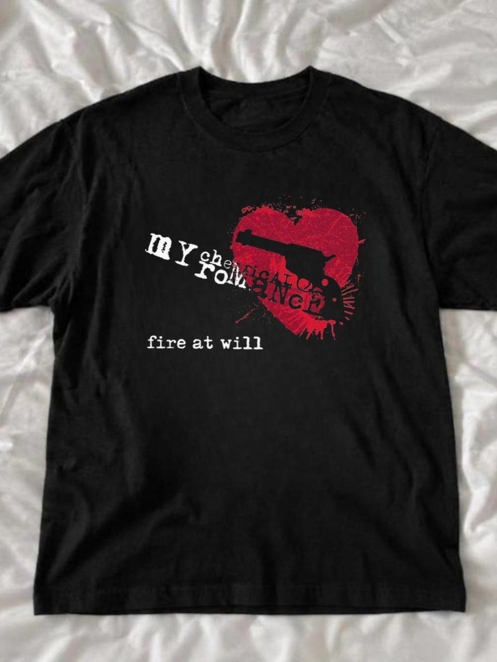 Black My Chemical Romance T shirt